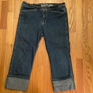 Old Navy Cropped Stretch Jeans, low waist